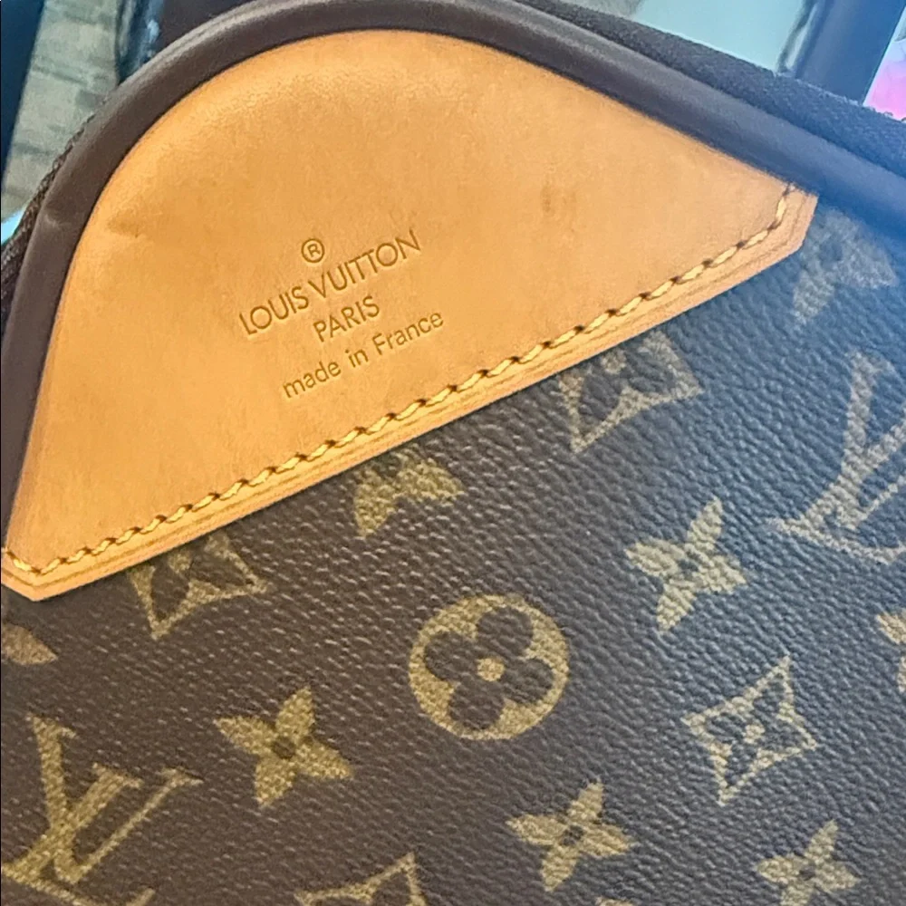 Louis Vuitton Brown and Tan Monogram Luggage